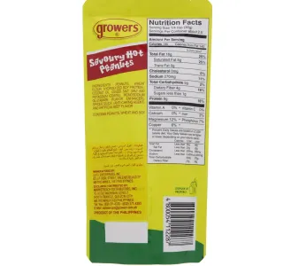 Growers Savoury Hot Peanuts 80 G
