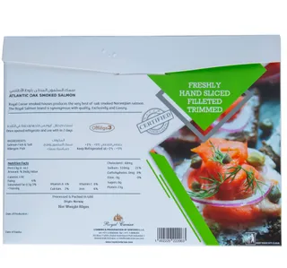 Royal Harvest Premium Atlantic Oak Smoked Salmon 80 g