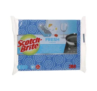 Scotch Brite Fresh Non Scratch Scrub Sponge 2 Pcs
