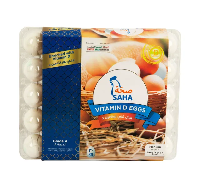 Saha Vitamin D Eggs Medium 30 pcs