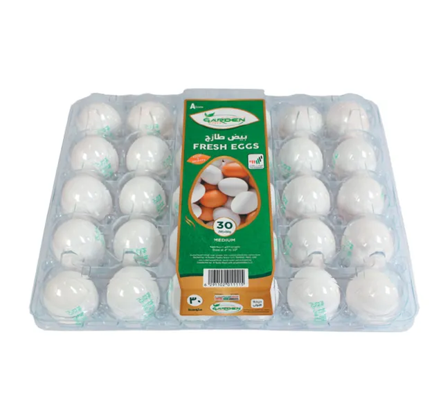 Garden Fresh White Eggs Medium 30 Pcs
