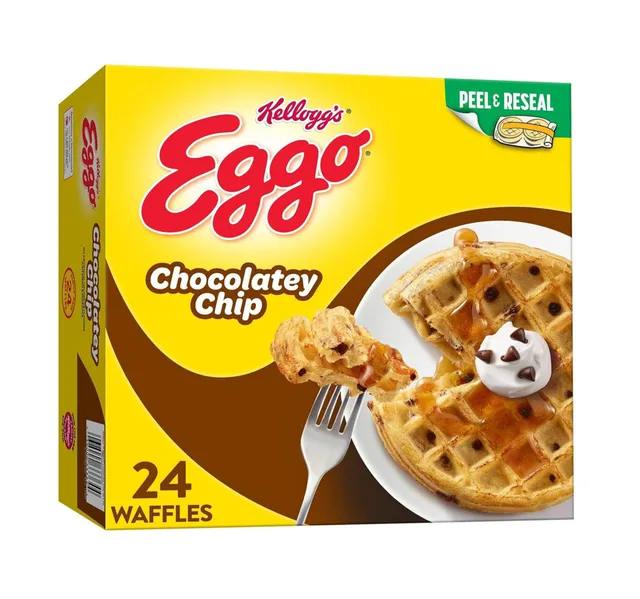 Kelloggs Eggo Chocolatey Chip Waffles 839 G