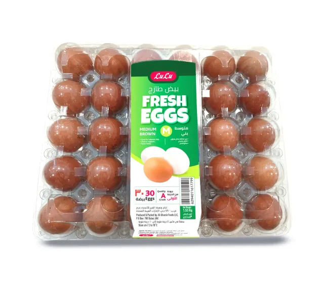 Lulu Brown Fresh Eggs Medium 30 Pcs