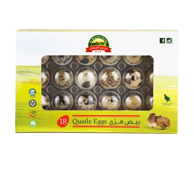 Al Bustan Quail Eggs 18 Pcs