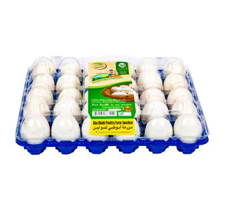 Abu Dhabi Poultry Farm White Eggs Large 30 Pcs