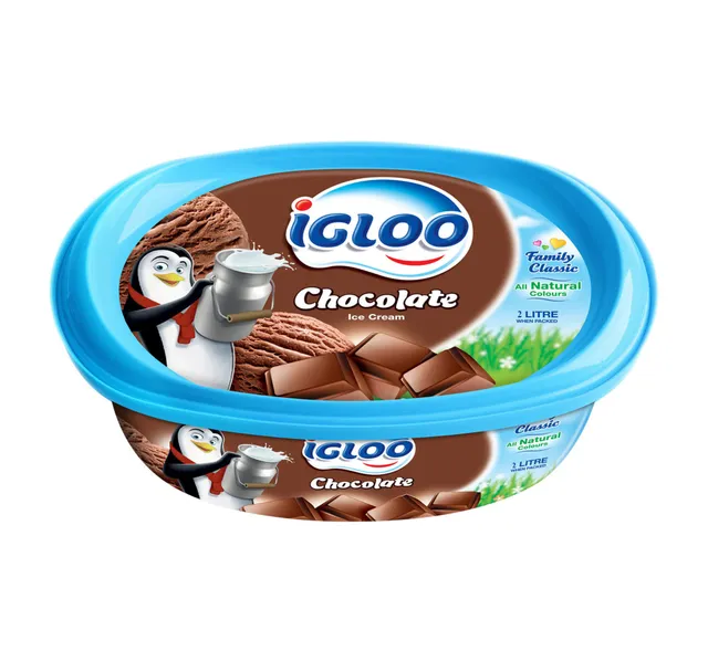 Igloo Chocolate Ice Cream 2 Litres