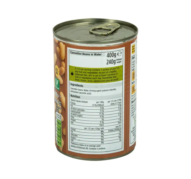 Morrisons Cannellini Beans In Water 400 G