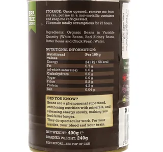 Mr Organic Mixed Beans 400 G