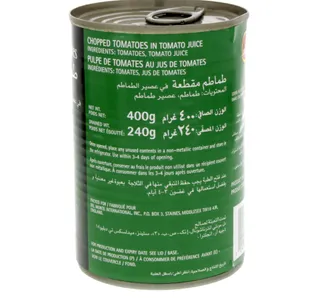 Del Monte Chopped Tomatoes In Juice