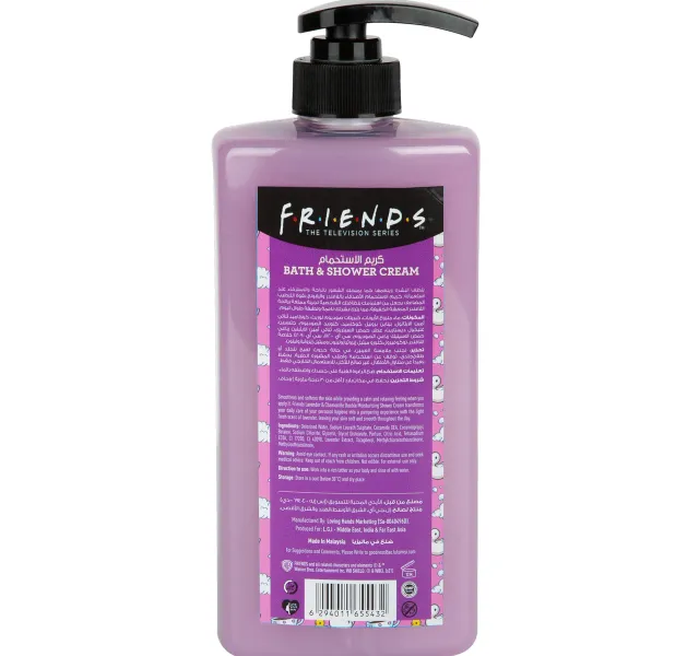 Friends Lavender Bath Shower Cream 750 Ml