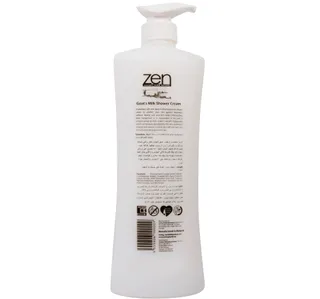 Zen Shower Cream Goats Milk Vitamin E 1 Litre