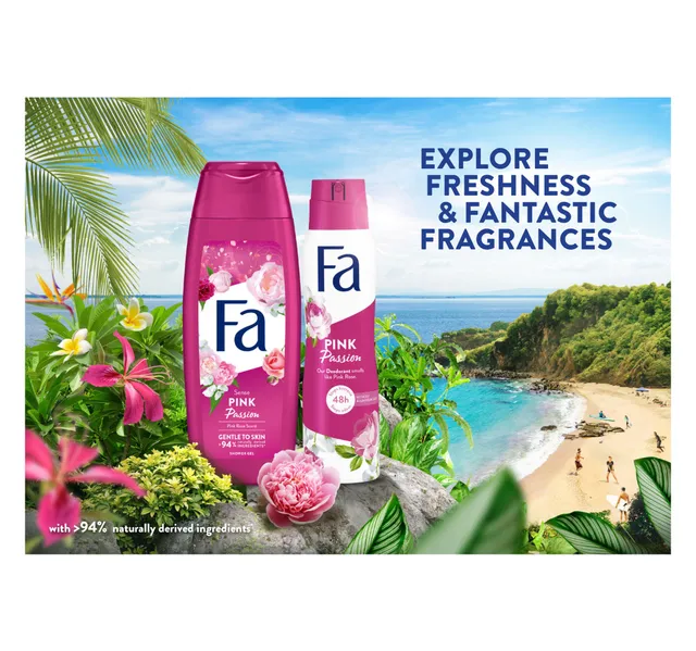 Fa Shower Cream Honey Creme Extract 500 Ml