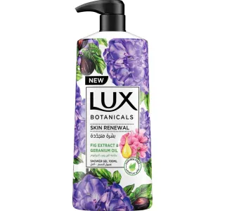 Lux Botanicals Skin Renewal Body Wash Fig Extract And Geranium Oil 700ml