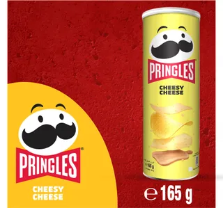 Pringles Cheesy Cheese Chips 165 g