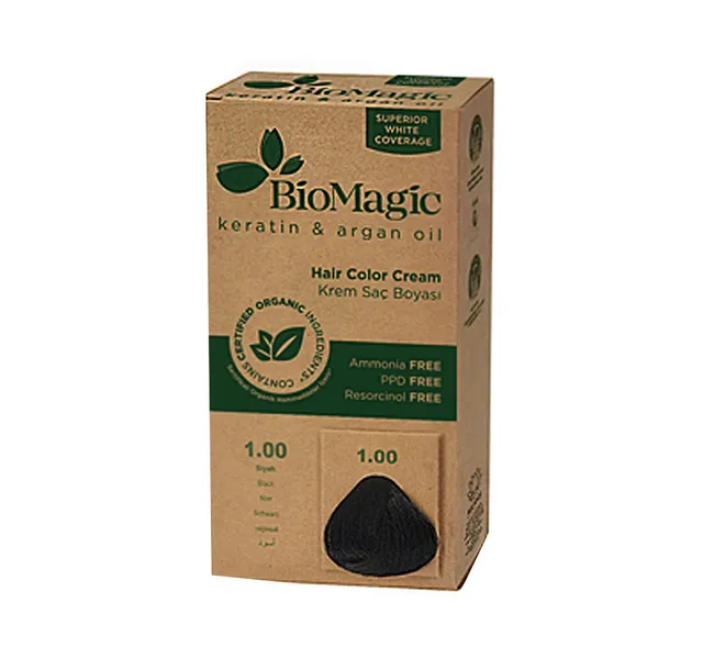 Bio Magic Hair Color Cream Black 100 1 Pkt
