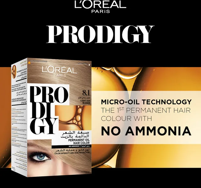 Loreal Paris Prodigy Hair Color 81 Diamond Light Ash Blonde 1 Pkt