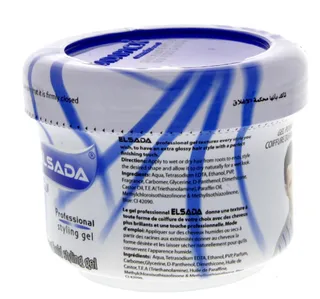 Elsada Professional Styling Gel Blue 250 Ml