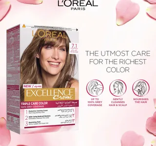 Loreal Paris Excellence Creme 71 Ash Blonde 1 Pkt