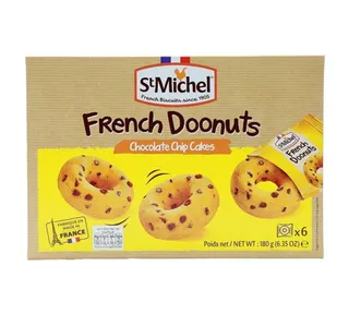 St. Michel French Doonuts Chocolate Chip Cakes 180 g