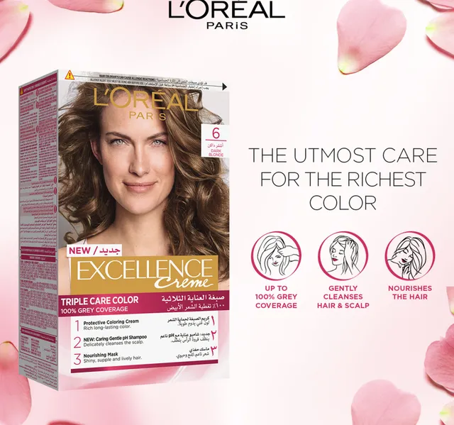 L'Oreal Excellence Creme 6 Dark Blonde