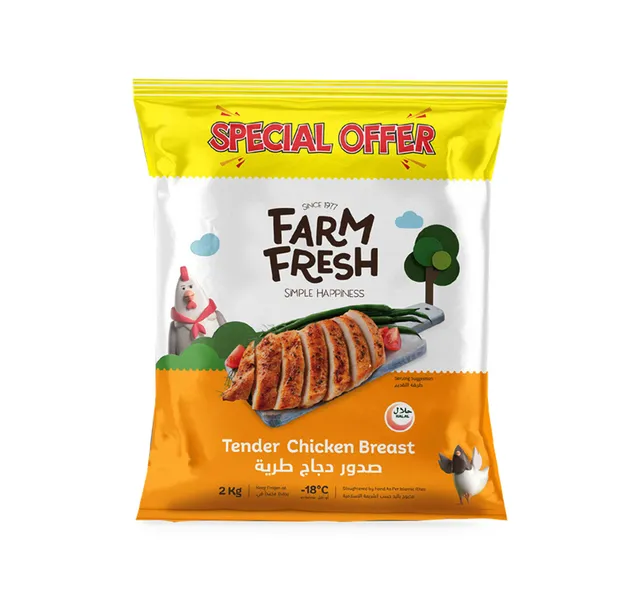 Farm Fresh Tender Chicken Breast Value Pack 2 Kg