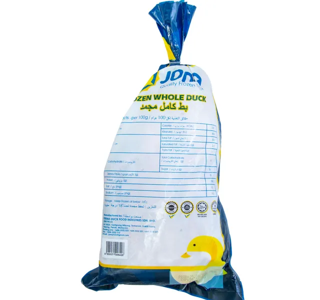 Jonq Frozen Whole Duck Without Head Feet 18 Kg