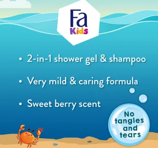 Fa Kids Pirate Fantasy Shower Gel Shampoo 250 Ml