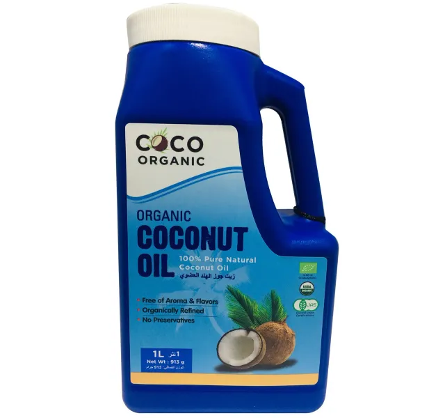 Coco Organic Coconut Oil Aroma Flavor Free 1 Litre