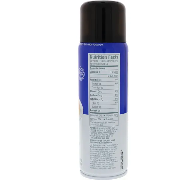 Essential Everyday Buttery Naturally Flavored Cooking Spray 170 G