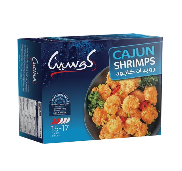 Cucina Cajun Shrimps 1517 Pcs 225 G