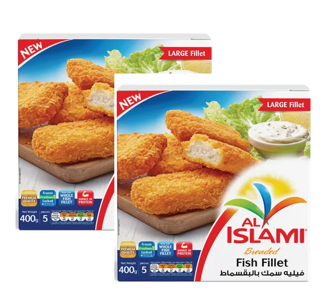 Al Islami Breaded Fish Fillet 2 400 G