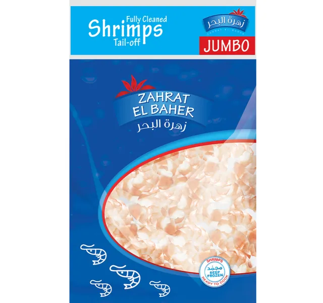 Zahrat El Baher Frozen Jumbo Shrimps 750 g