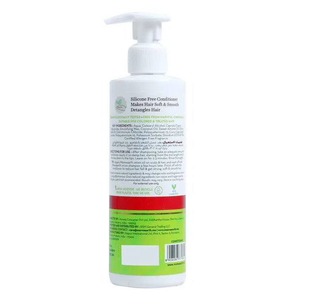 Mamaearth Onion Conditioner For Hair Growth And Hair Fall Control With