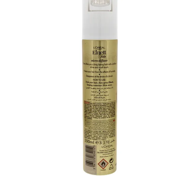 Loreal Paris Elnett Normal Hold 200 Ml