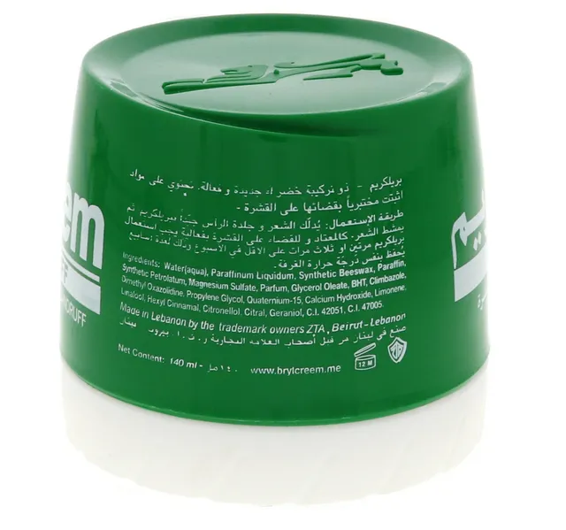 Brylcreem Antidandruff Hair Cream Green 140 Ml