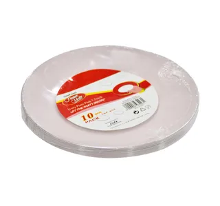 Home Mate Ivory Plate Pink 7.5" ET51 10pcs