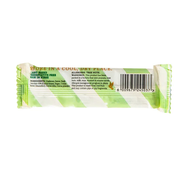 Cecilia's Farm Chocolate Brownie Fruit Smoothie Bar 40 g