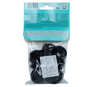 Yolloh Vegan Black Rolls 120 G