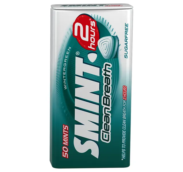 Smint Wintergreen Clean Breath Sugar Free 35 G