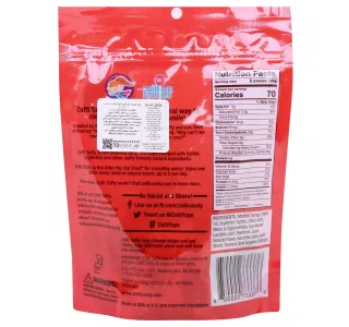 Zolli Zaffi Keto Taffy Fruit Flavors 142 G