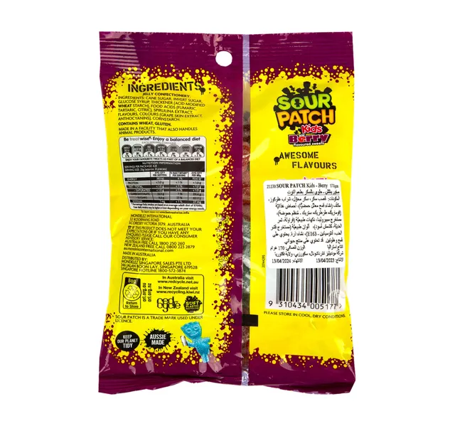 Sour Patch Kids Berry Gummy 170 G