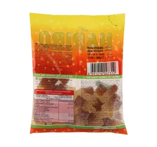 Haribo Sour Fresh Happy Cola Gummy Candy 160 G