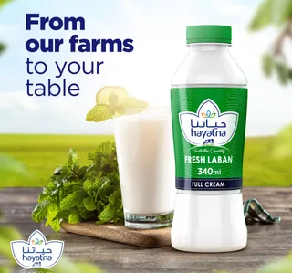 Hayatna Full Fat Laban 340 Ml