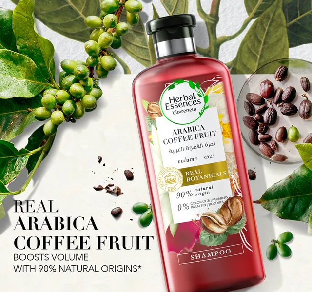 Herbal Essences Bio Renew Volume Arabica Coffee Fruit Shampoo 400 Ml