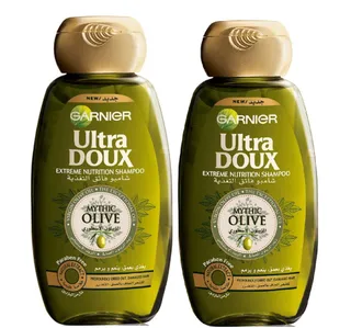 Garnier Ultra Doux Extreme Nutrition Mythic Olive Shampoo Value Pack 2 X