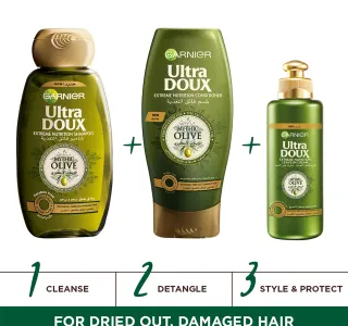 Garnier Ultra Doux Mythic Olive Extreme Nutrition Shampoo 200 Ml