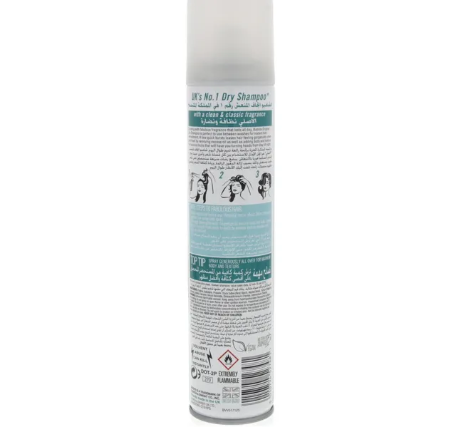 Batiste Classic Original Dry Shampoo Clean 200 ml