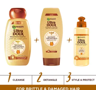 Garnier Ultra Doux Replenishing Shampoo Honey Treasures 200 Ml