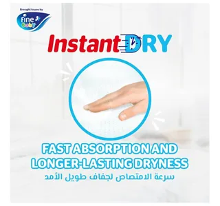Fine Baby Instant Dry Pants Maxi Size 5 1217 Kg Value Pack 40 Pcs
