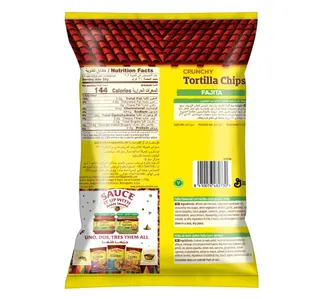 Old El Paso Crunchy Fajitas Tortilla Chips 185 G